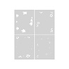 Hero Arts PRE-ORDER Fresh Flowers Layering Stencil Set Floral Frame (SA326) Hero Arts PRE-ORDER Fresh Flowers Layering Stencil Set Floral Frame (SA326)