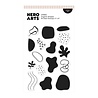 Hero Arts PRE-ORDER Fresh Flowers Clear Stamp Set Organic Shapes (CM855)
