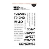Hero Arts PRE-ORDER Fresh Flowers Clear Stamp Set Perfect Pairs (CM856)