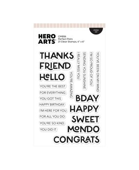 Hero Arts PRE-ORDER Fresh Flowers Clear Stamp Set Perfect Pairs (CM856) Hero Arts PRE-ORDER Fresh Flowers Clear Stamp Set Perfect Pairs (CM856)