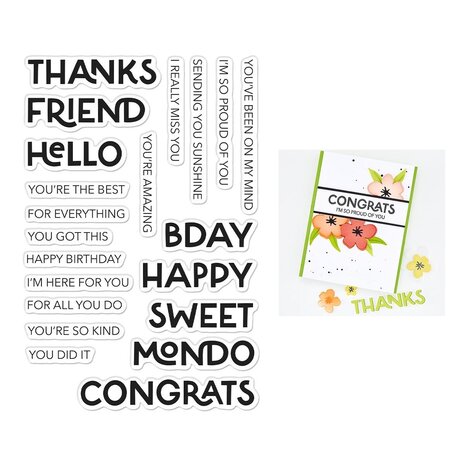 Hero Arts PRE-ORDER Fresh Flowers Clear Stamp Set Perfect Pairs (CM856) Hero Arts PRE-ORDER Fresh Flowers Clear Stamp Set Perfect Pairs (CM856)