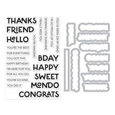 Hero Arts Fresh Flowers Stamps & Dies Perfect Pairs (DC355) Hero Arts Fresh Flowers Stamps & Dies Perfect Pairs (DC355)