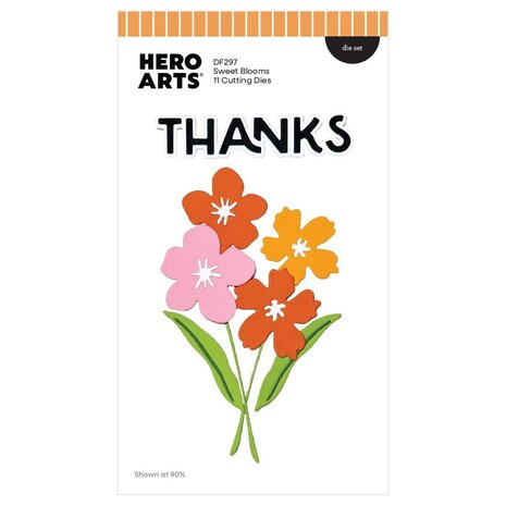 Hero Arts Fresh Flowers Die Set Sweet Blooms (DF297) Hero Arts Fresh Flowers Die Set Sweet Blooms (DF297)