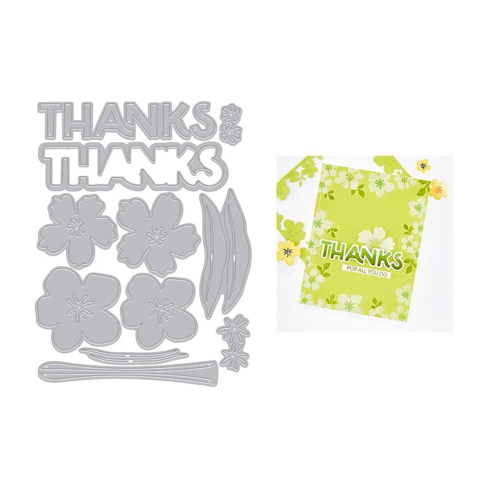 Hero Arts Fresh Flowers Die Set Sweet Blooms (DF297) Hero Arts Fresh Flowers Die Set Sweet Blooms (DF297)