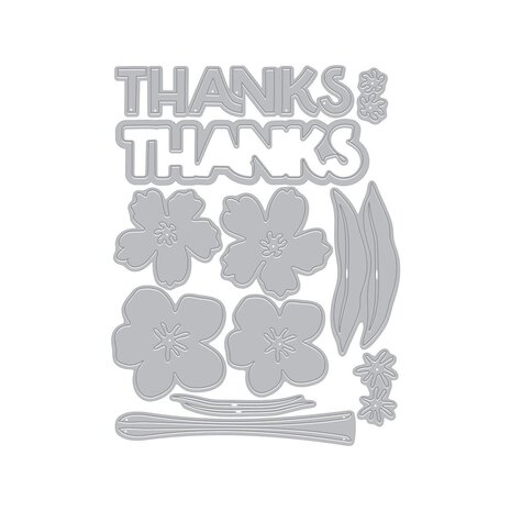 Hero Arts Fresh Flowers Die Set Sweet Blooms (DF297) Hero Arts Fresh Flowers Die Set Sweet Blooms (DF297)