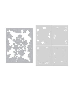 Hero Arts PRE-ORDER Fresh Flowers Die & Stencil Bundle Floral Frame (WB1202) Hero Arts PRE-ORDER Fresh Flowers Die & Stencil Bundle Floral Frame (WB1202)