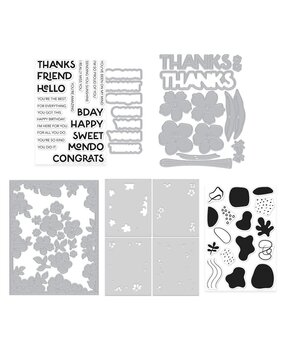 Hero Arts PRE-ORDER Fresh Flowers I Want It All Bundle (WB1203) Hero Arts PRE-ORDER Fresh Flowers I Want It All Bundle (WB1203)