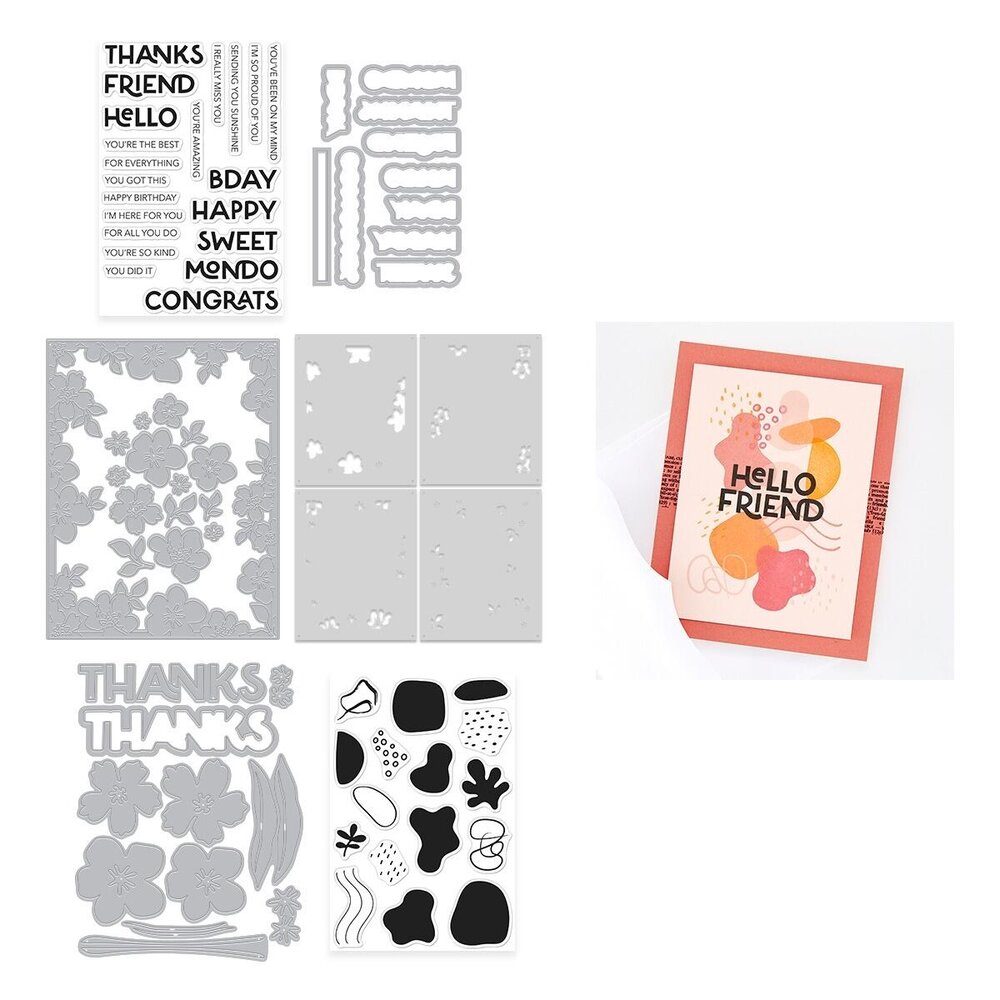 Hero Arts PRE-ORDER Fresh Flowers I Want It All Bundle (WB1203) Hero Arts PRE-ORDER Fresh Flowers I Want It All Bundle (WB1203)