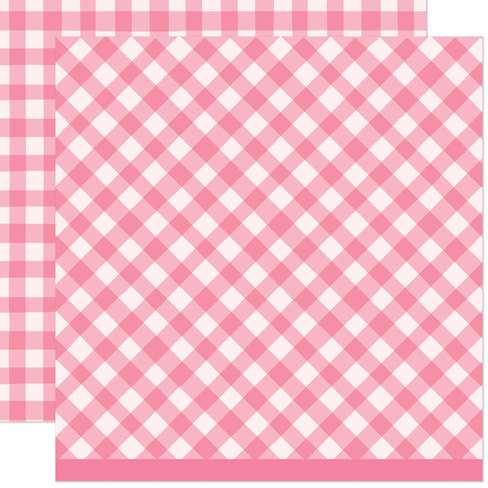 Lawn Fawn Giddy For Gingham 12x12 Inch Collection Pack (LF4018)