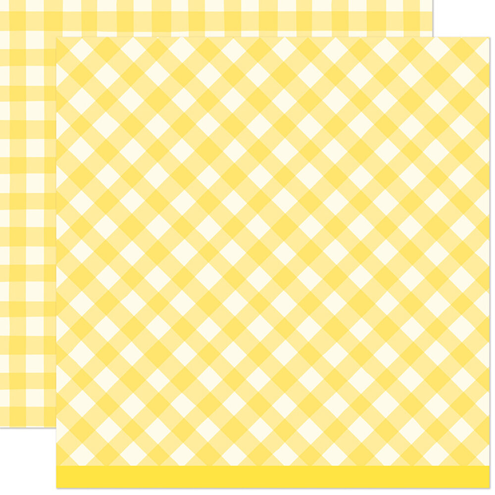 Lawn Fawn Giddy For Gingham 12x12 Inch Collection Pack (LF4018)