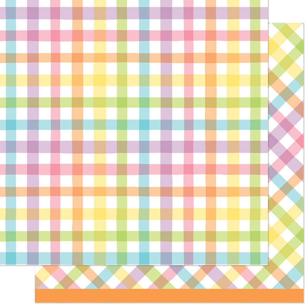 Lawn Fawn Giddy For Gingham 12x12 Inch Collection Pack (LF4018)