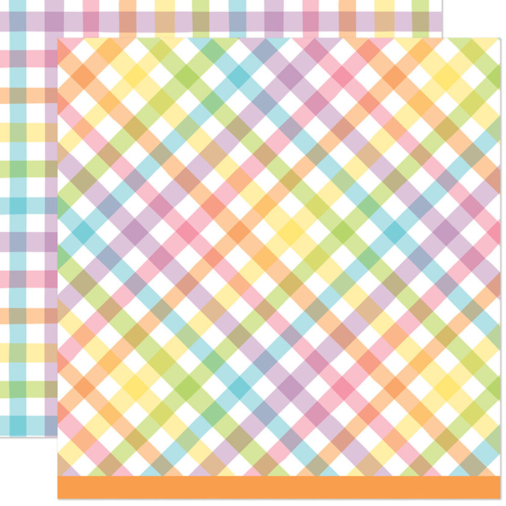 Lawn Fawn Giddy For Gingham 6x6 Inch Paper Pack (LF4017)