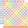 Lawn Fawn Giddy For Gingham 6x6 Inch Paper Pack (LF4017)