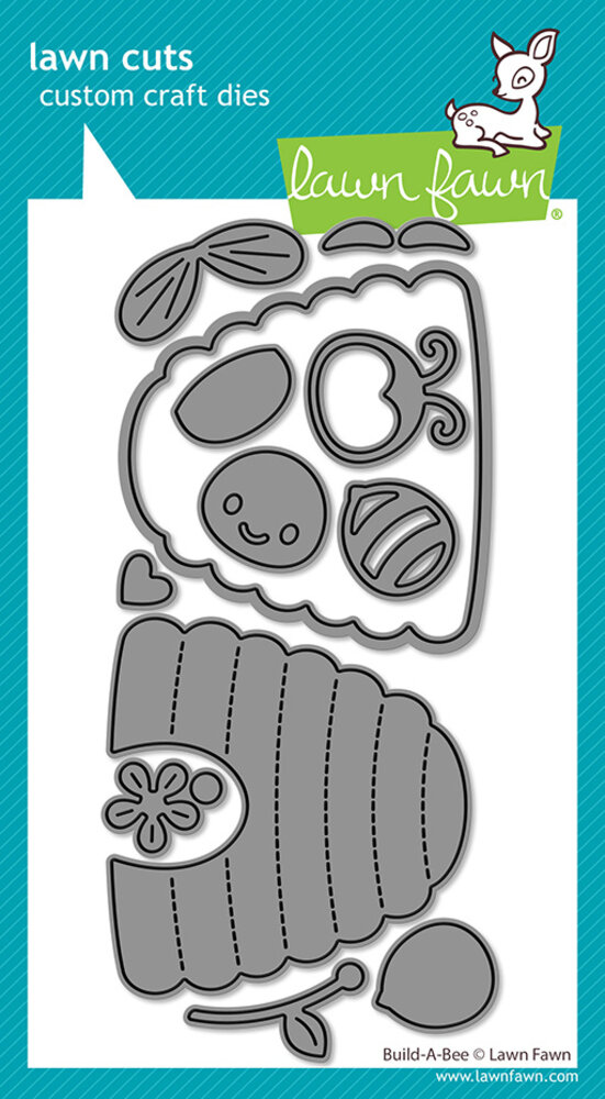 Lawn Fawn Build-A-Bee Dies (LF4132) Lawn Fawn Build-A-Bee Dies (LF4132)