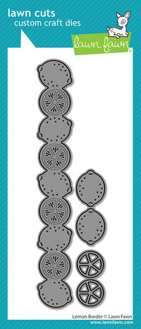 Lawn Fawn Lemon Border Dies (LF4138) Lawn Fawn Lemon Border Dies (LF4138)