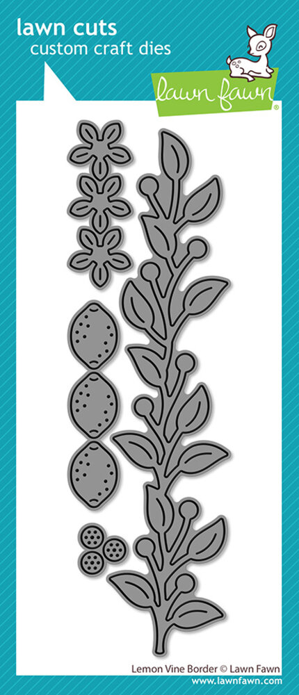 Lawn Fawn Lemon Vine Border Dies (LF4139) Lawn Fawn Lemon Vine Border Dies (LF4139)