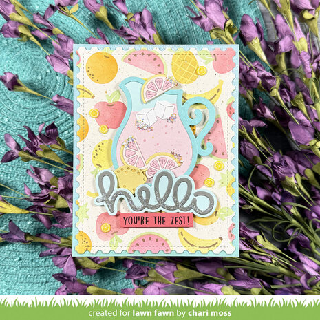 Lawn Fawn Scripty Hello Outline Dies (LF4141) Lawn Fawn Scripty Hello Outline Dies (LF4141)