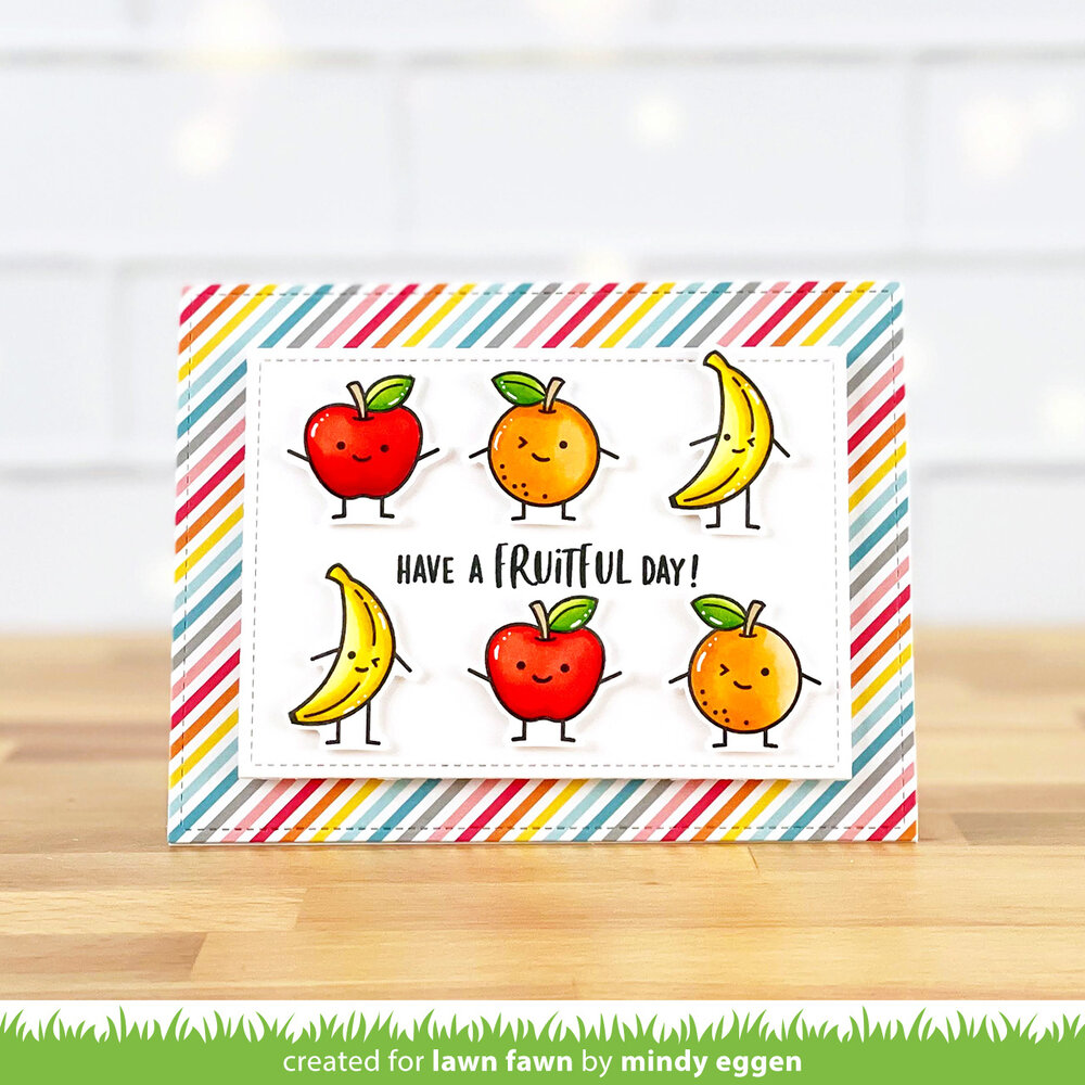 Lawn Fawn Fruitful Friends Clear Stamps (LF3429)