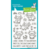 Lawn Fawn Highland Cows! Clear Stamps (LF4116)