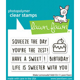 Lawn Fawn Make Lemonade! Add-On Clear Stamps (LF4125)