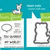 Lawn Fawn Quokka My World Stamp & Die DUO (LF3937)