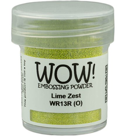WOW! Lime Zest Fluorescent Embossing Powder (WR13R) WOW! Lime Zest Fluorescent Embossing Powder (WR13R)