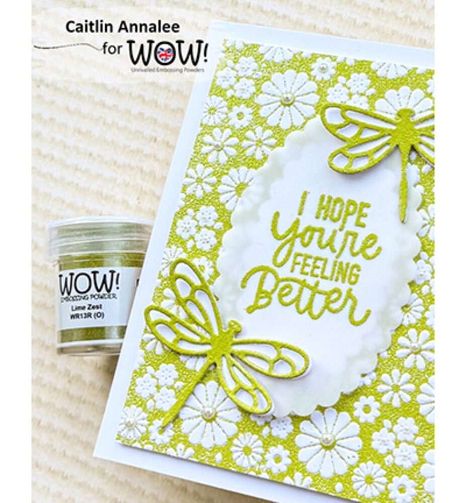 WOW! Lime Zest Fluorescent Embossing Powder (WR13R) WOW! Lime Zest Fluorescent Embossing Powder (WR13R)