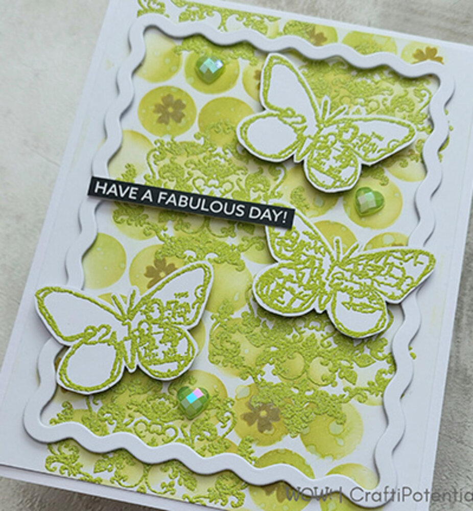WOW! Lime Zest Fluorescent Embossing Powder (WR13R) WOW! Lime Zest Fluorescent Embossing Powder (WR13R)