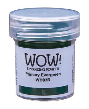 WOW! Primary Evergreen Embossing Powder (WK24R) WOW! Primary Evergreen Embossing Powder (WK24R)