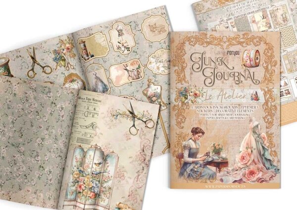 Papers For You L'Atelier A4 Junk Journal (PFY-16325) Papers For You L'Atelier A4 Junk Journal (PFY-16325)