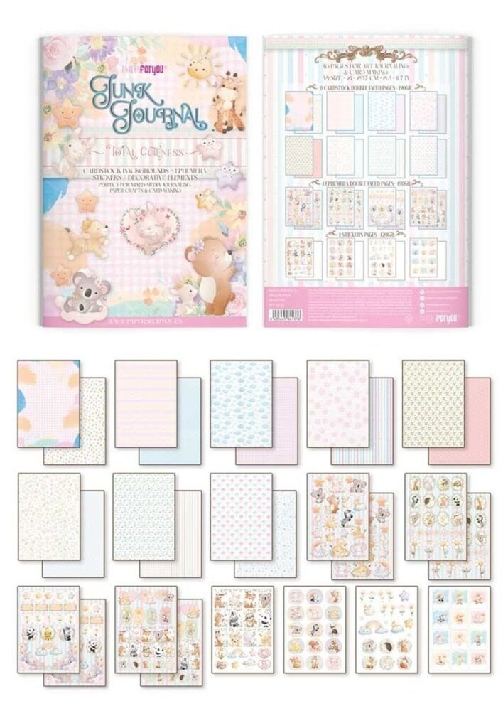 Papers For You Total Cuteness A4 Junk Journal (PFY-16137) Papers For You Total Cuteness A4 Junk Journal (PFY-16137)