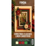 Find It Trading Linen Cardstock Pack 4K Christmas Classics (FITCB4K012)