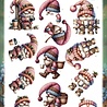 Berrie's Beauties Happy Gnomes 3D Push Out Coffee & Clicks (SB11134) Berrie's Beauties Happy Gnomes 3D Push Out Coffee & Clicks (SB11134)