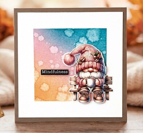 Berrie's Beauties Happy Gnomes 3D Push Out Coffee & Clicks (SB11134) Berrie's Beauties Happy Gnomes 3D Push Out Coffee & Clicks (SB11134)