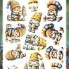 Berrie's Beauties Happy Gnomes 3D Push Out The Tiny Baker (SB11136) Berrie's Beauties Happy Gnomes 3D Push Out The Tiny Baker (SB11136)
