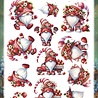 Berrie's Beauties Happy Gnomes 3D Push Out Berry Cute (SB11137) Berrie's Beauties Happy Gnomes 3D Push Out Berry Cute (SB11137)