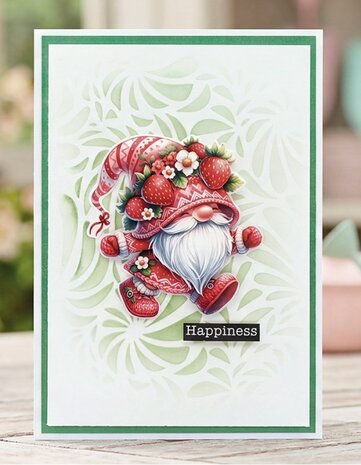 Berrie's Beauties Happy Gnomes 3D Push Out Berry Cute (SB11137) Berrie's Beauties Happy Gnomes 3D Push Out Berry Cute (SB11137)
