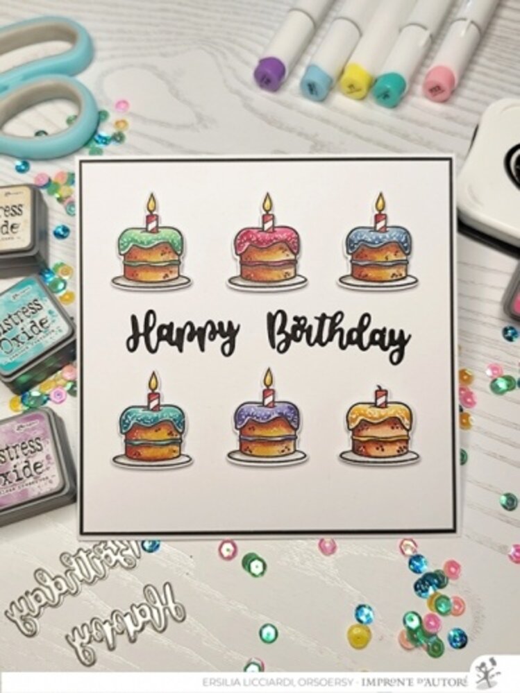 Impronte d'Autore Happy Birthday Dies (88627-CML-B) Impronte d'Autore Happy Birthday Dies (88627-CML-B)