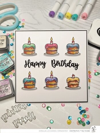 Impronte d'Autore Happy Birthday Dies (88627-CML-B) Impronte d'Autore Happy Birthday Dies (88627-CML-B)