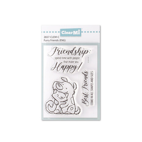 Impronte d'Autore Furry Friends Clear Stamp (2657-CLEM-C) Impronte d'Autore Furry Friends Clear Stamp (2657-CLEM-C)