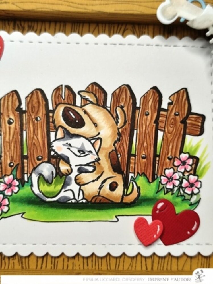 Impronte d'Autore Furry Friends Clear Stamp (2657-CLEM-C) Impronte d'Autore Furry Friends Clear Stamp (2657-CLEM-C)