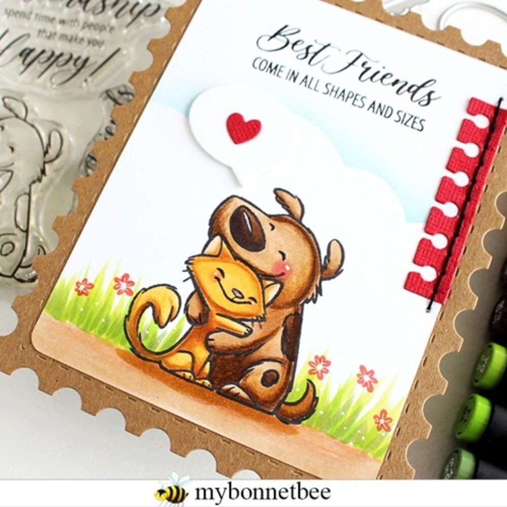 Impronte d'Autore Furry Friends Clear Stamp (2657-CLEM-C) Impronte d'Autore Furry Friends Clear Stamp (2657-CLEM-C)