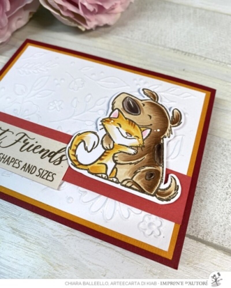 Impronte d'Autore Furry Friends Clear Stamp (2657-CLEM-C) Impronte d'Autore Furry Friends Clear Stamp (2657-CLEM-C)