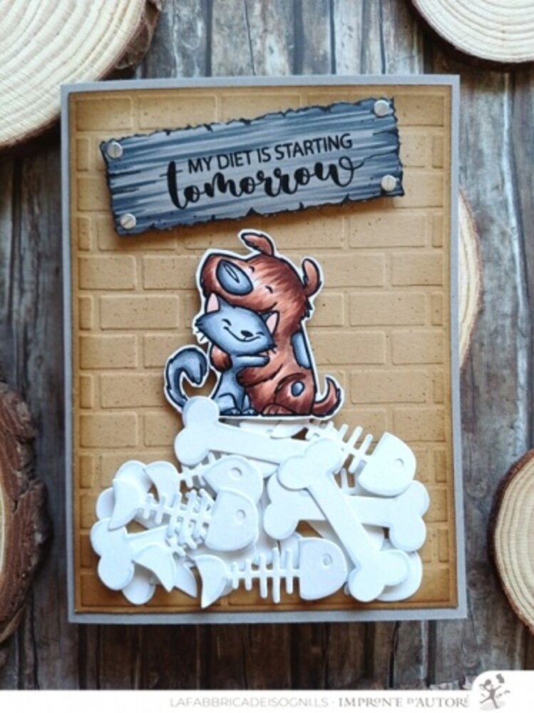 Impronte d'Autore Furry Friends Clear Stamp (2657-CLEM-C) Impronte d'Autore Furry Friends Clear Stamp (2657-CLEM-C)