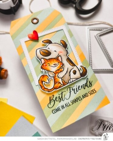 Impronte d'Autore Furry Friends Clear Stamp (2657-CLEM-C) Impronte d'Autore Furry Friends Clear Stamp (2657-CLEM-C)