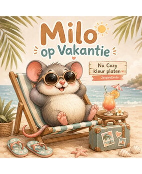 Joep by Carla Milo op Vakantie 12 kleurplaten (JBC-KK-2601001) Joep by Carla Milo op Vakantie 12 kleurplaten (JBC-KK-2601001)