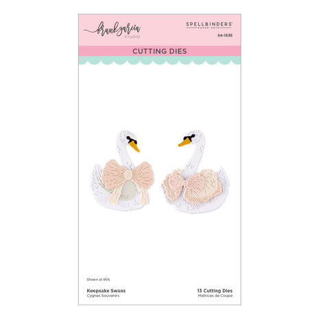 Spellbinders Buttons & Keepsakes Etched Dies Keepsake Swans by Frank Garcia (S4-1535) Spellbinders Buttons & Keepsakes Etched Dies Keepsake Swans by Frank Garcia (S4-1535)