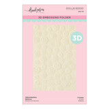 Spellbinders PRE-ORDER Buttons & Keepsakes 3D Embossing Folder Haberdashery Buttons by Frank Garcia (E3D-176)