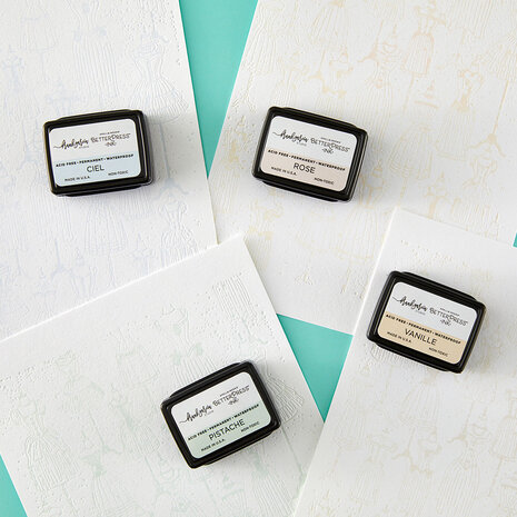 Spellbinders Buttons & Keepsakes BetterPress Ink Mini Set Blushing Macarons (4pcs) by Frank Garcia (BPI-064) Spellbinders Buttons & Keepsakes BetterPress Ink Mini Set Blushing Macarons (4pcs) by Frank Garcia (BPI-064)