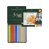 Faber Castell (20 Nieuwe Kleuren) Kleurpotlood Polychromos Blik 20 Stuks (FC-110020)